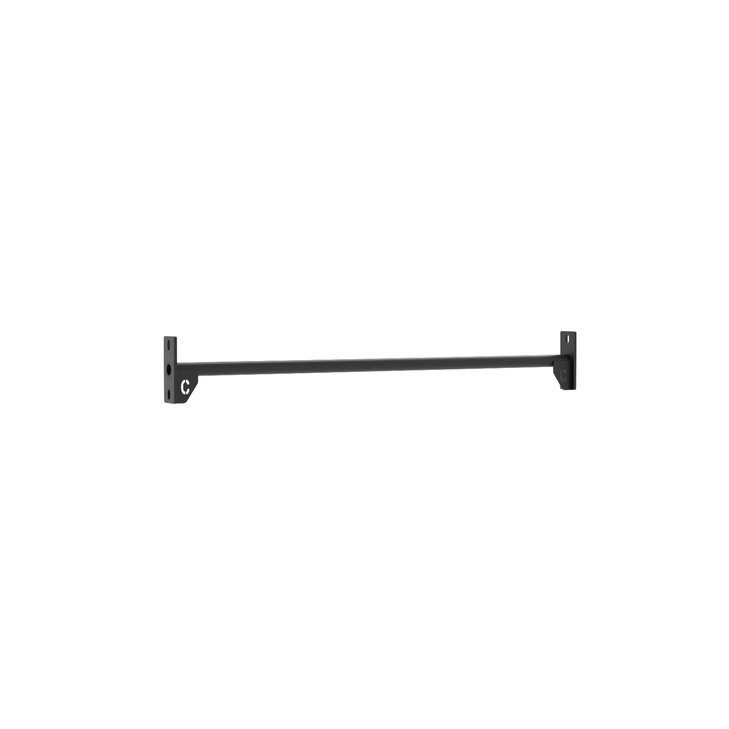 Sbarra per trazioni Outdoor Cozzo Strength Equipment disponibile in 110cm, 150cm e 180cm, componente modulare in acciaio per Rig e strutture Calisthenics.