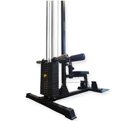 Lat Machine Cozzo Strength Equipment – 80 kg + Carico Libero