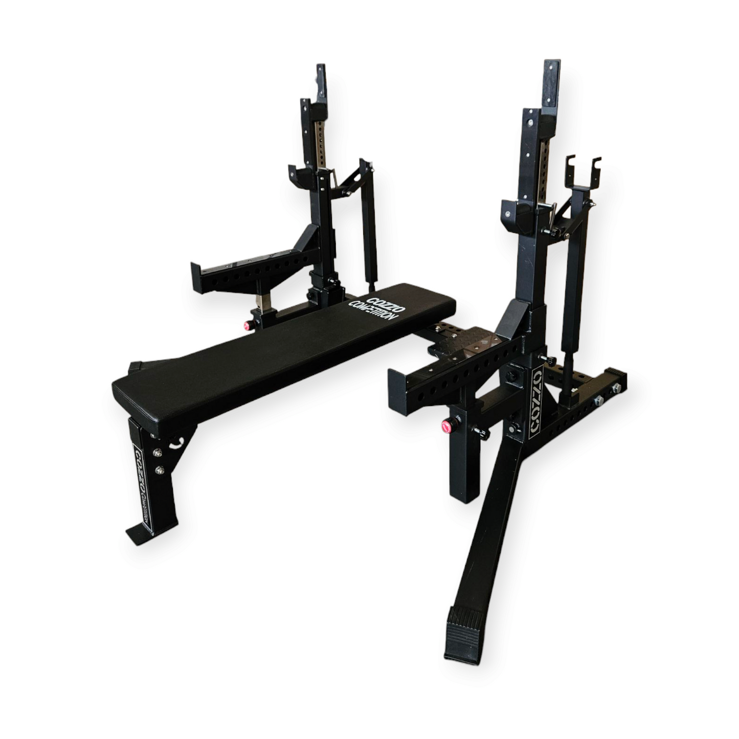 Powerlifting Combo Rack 2 in 1 da Gara – Cozzo Strength Equipment