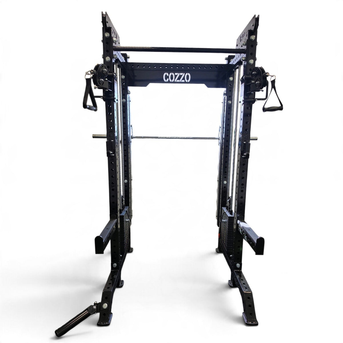 Hybrid-rack pro elite dual pulley – Cozzo Strength Equipment