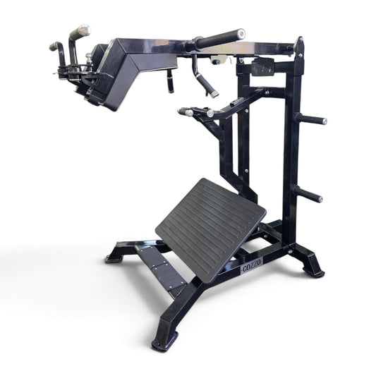 Dual-Action Hack Squat & Shoulder PRO Elite – Cozzo Strength Equipment