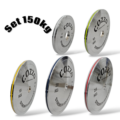 Set Dischi Calibrati Color/Crhome (100kg / 150kg) – Cozzo Strength Equipment