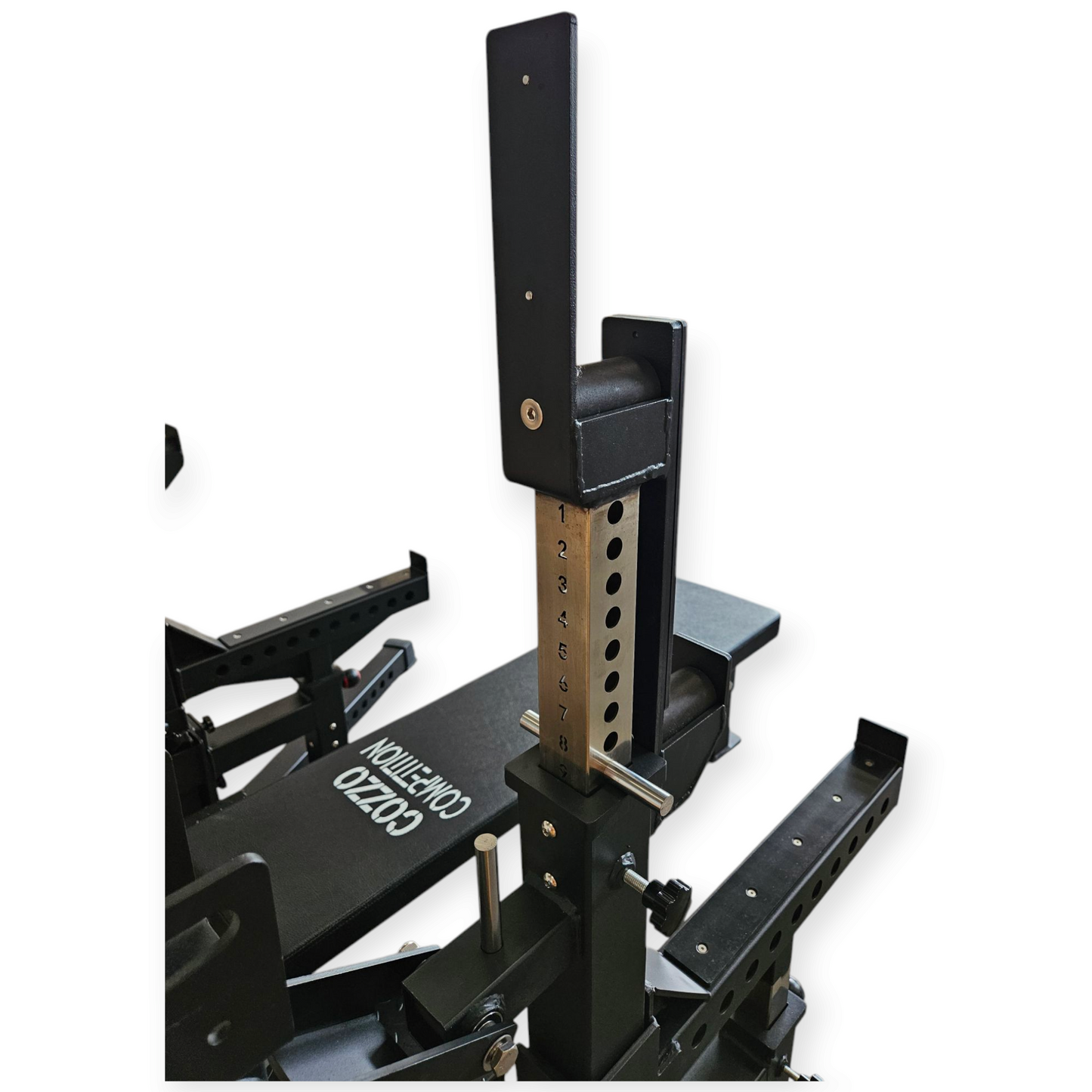 Powerlifting Combo Rack 2 in 1 da Gara – Cozzo Strength Equipment