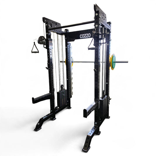 Hybrid-rack pro elite dual pulley – Cozzo Strength Equipment