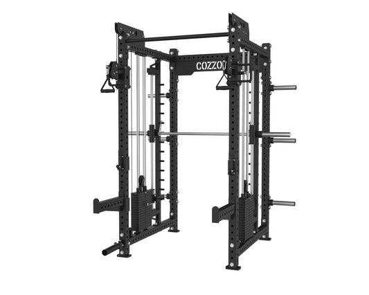 Ultimate-hybrid-rack & smith-cavi 2x80kg -Cozzo strength equipment