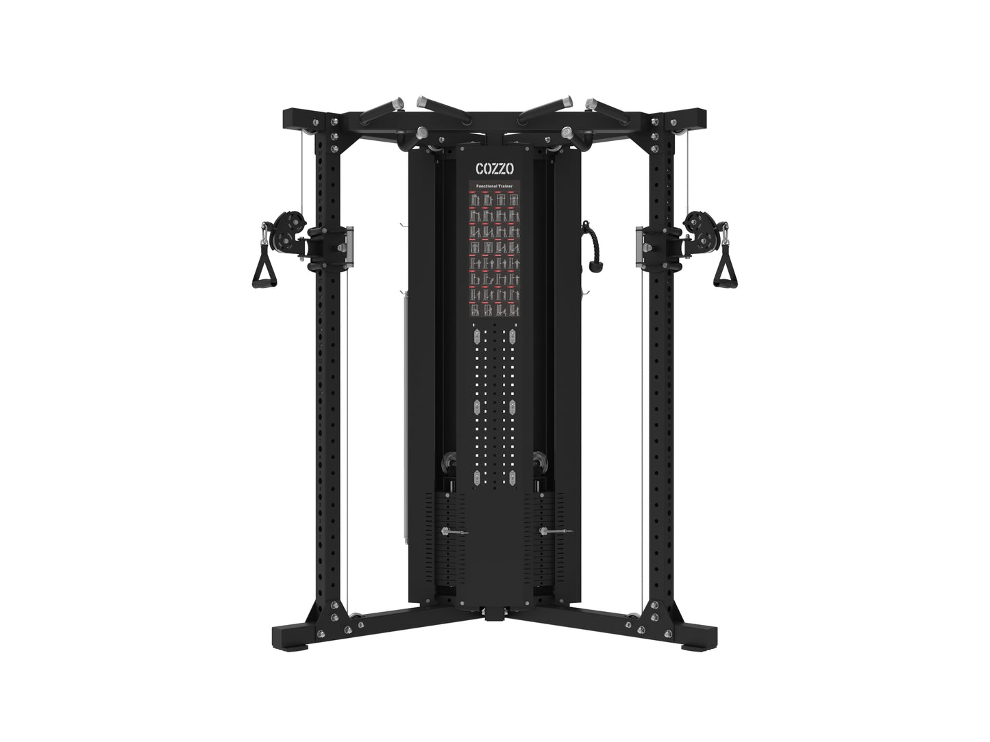 Dual Pulley-System PRO Elite 2x80kg – Cozzo Strength Equipment