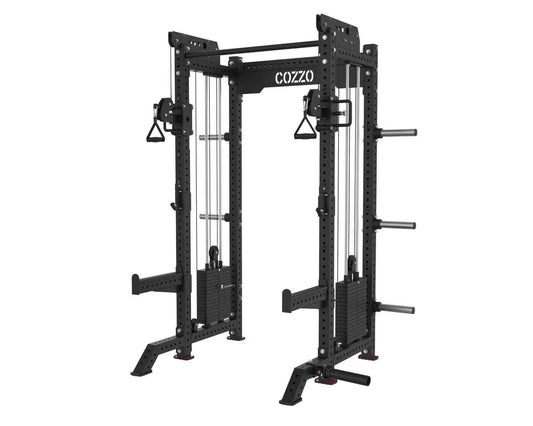 Hybrid-rack pro elite dual pulley – Cozzo Strength Equipment