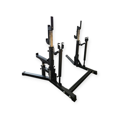 Powerlifting Combo Rack 2 in 1 da Gara – Cozzo Strength Equipment